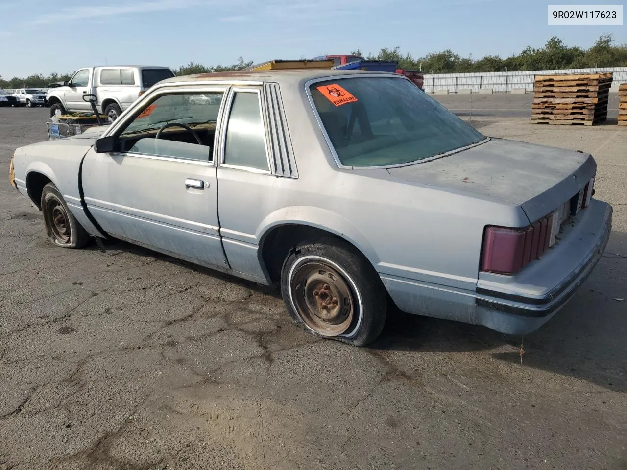 1979 Ford Mustang VIN: 9R02W117623 Lot: 79574824