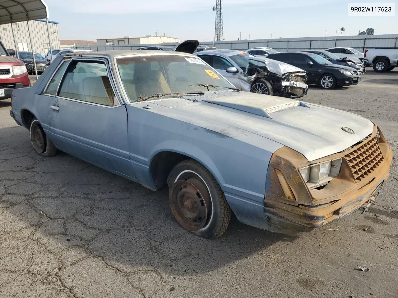 1979 Ford Mustang VIN: 9R02W117623 Lot: 79574824