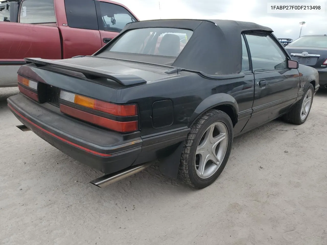 1983 Ford Mustang VIN: 1FABP27F0DF213498 Lot: 76520224