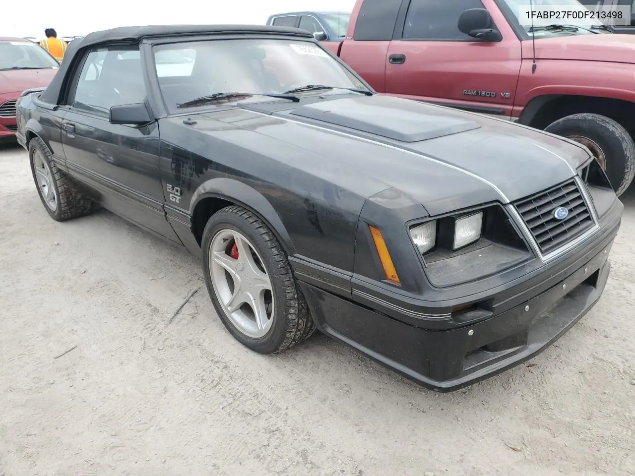 1983 Ford Mustang VIN: 1FABP27F0DF213498 Lot: 76520224