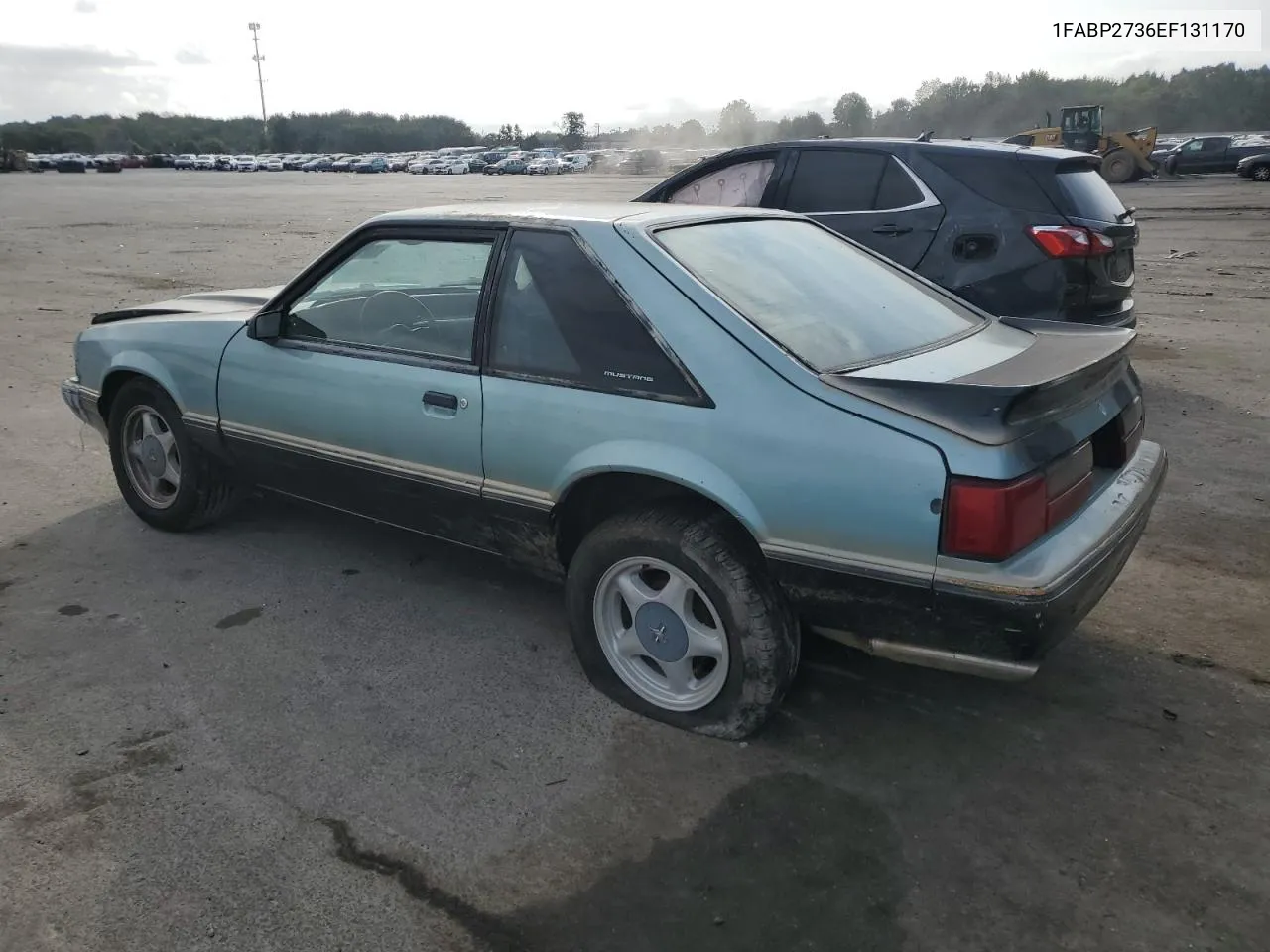 1984 Ford Mustang Glx VIN: 1FABP2736EF131170 Lot: 70852684