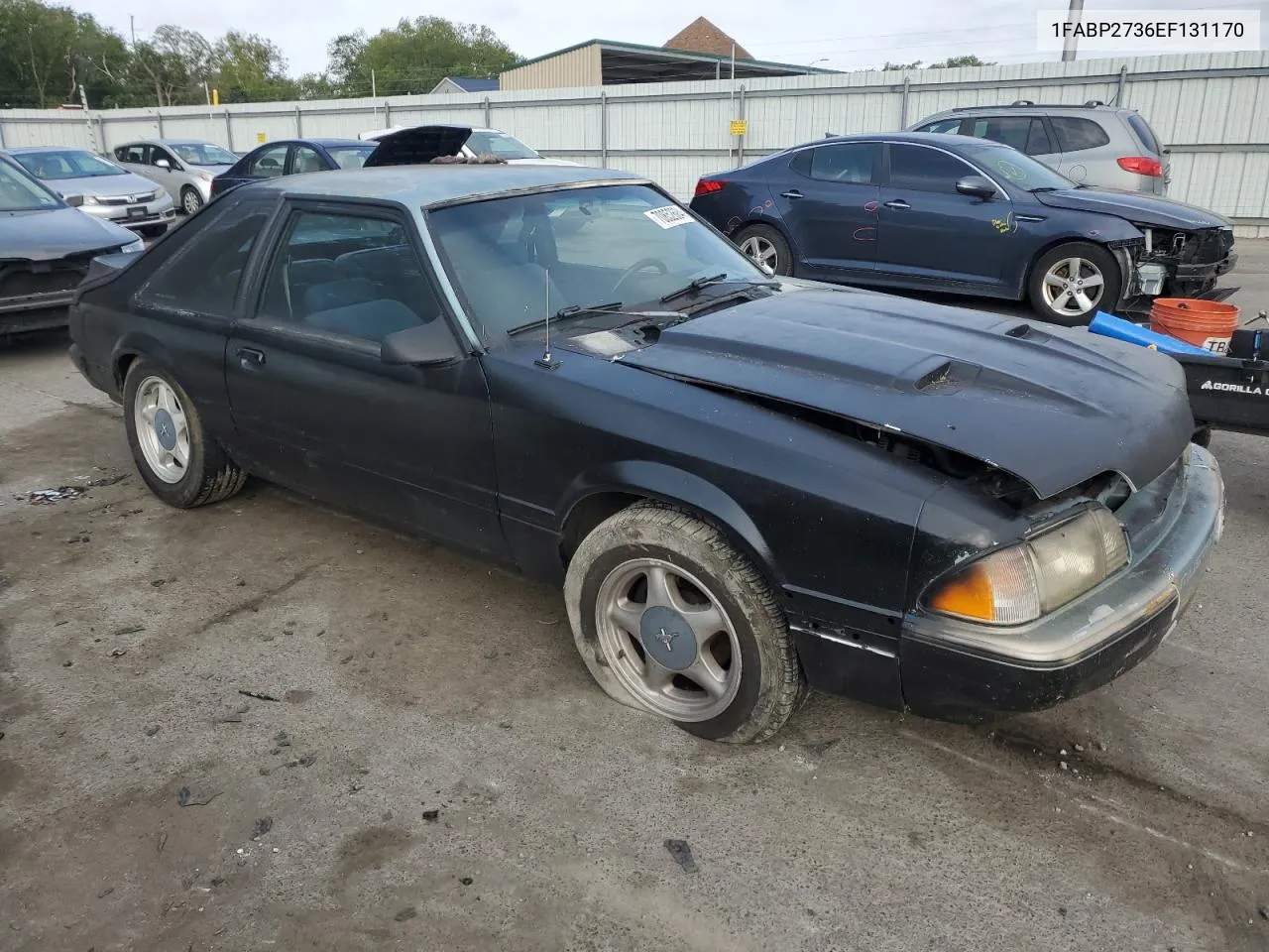 1984 Ford Mustang Glx VIN: 1FABP2736EF131170 Lot: 70852684