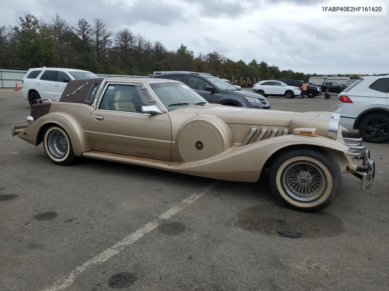 1987 Ford Mustang Lx VIN: 1FABP40E2HF161620 Lot: 72722114