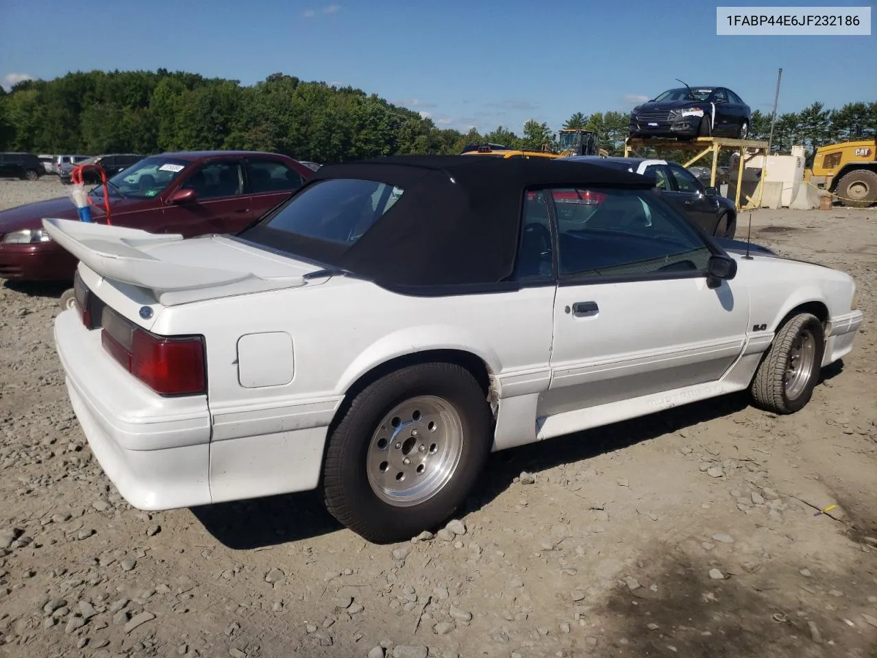 1988 Ford Mustang Lx VIN: 1FABP44E6JF232186 Lot: 70489364