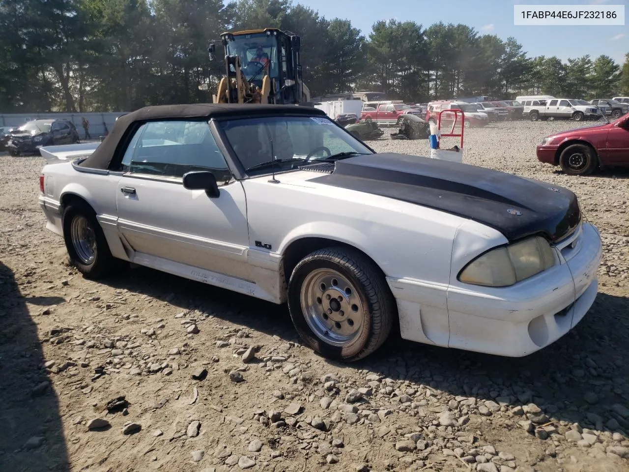 1988 Ford Mustang Lx VIN: 1FABP44E6JF232186 Lot: 70489364