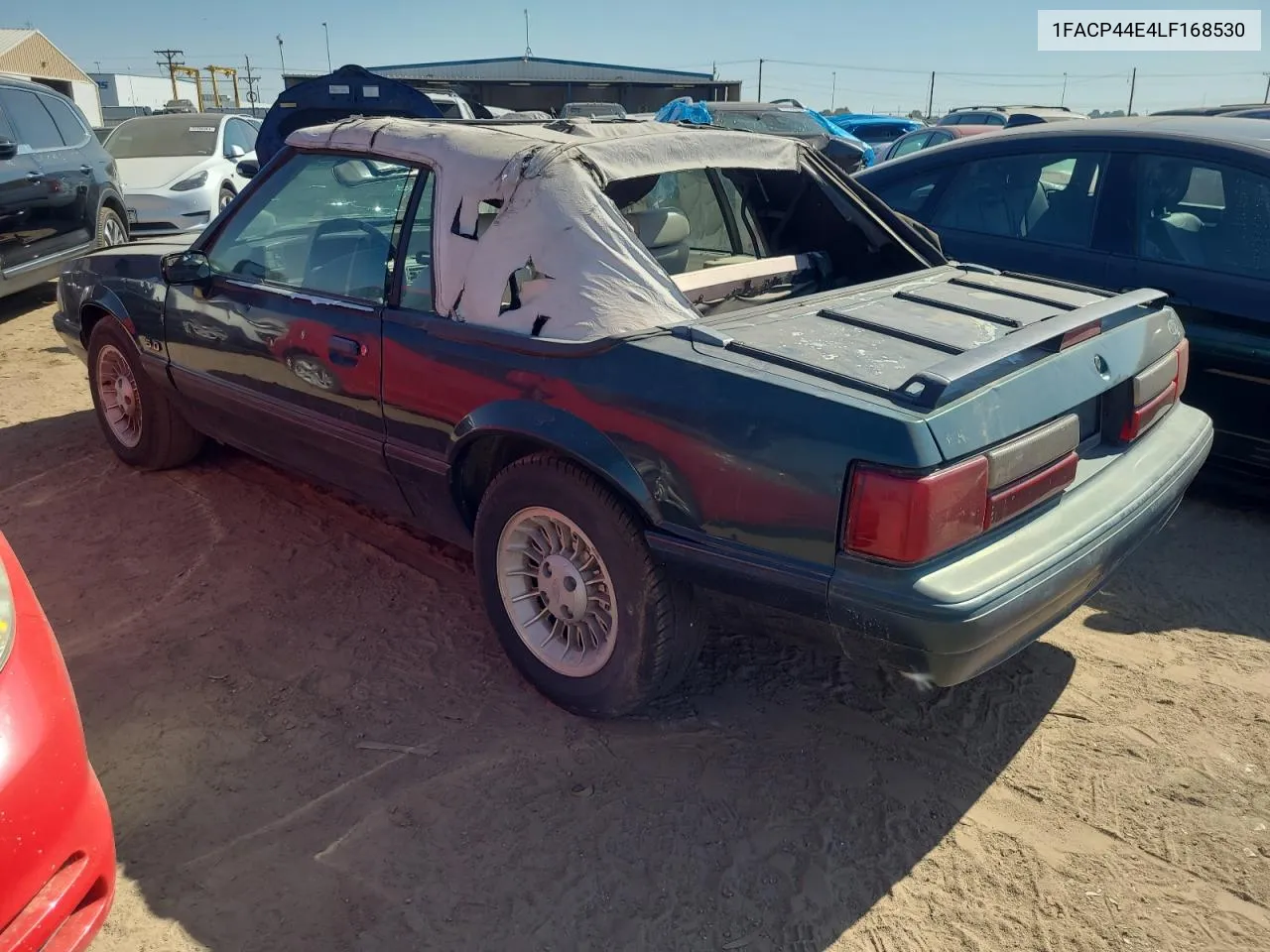 1990 Ford Mustang Lx VIN: 1FACP44E4LF168530 Lot: 73841064