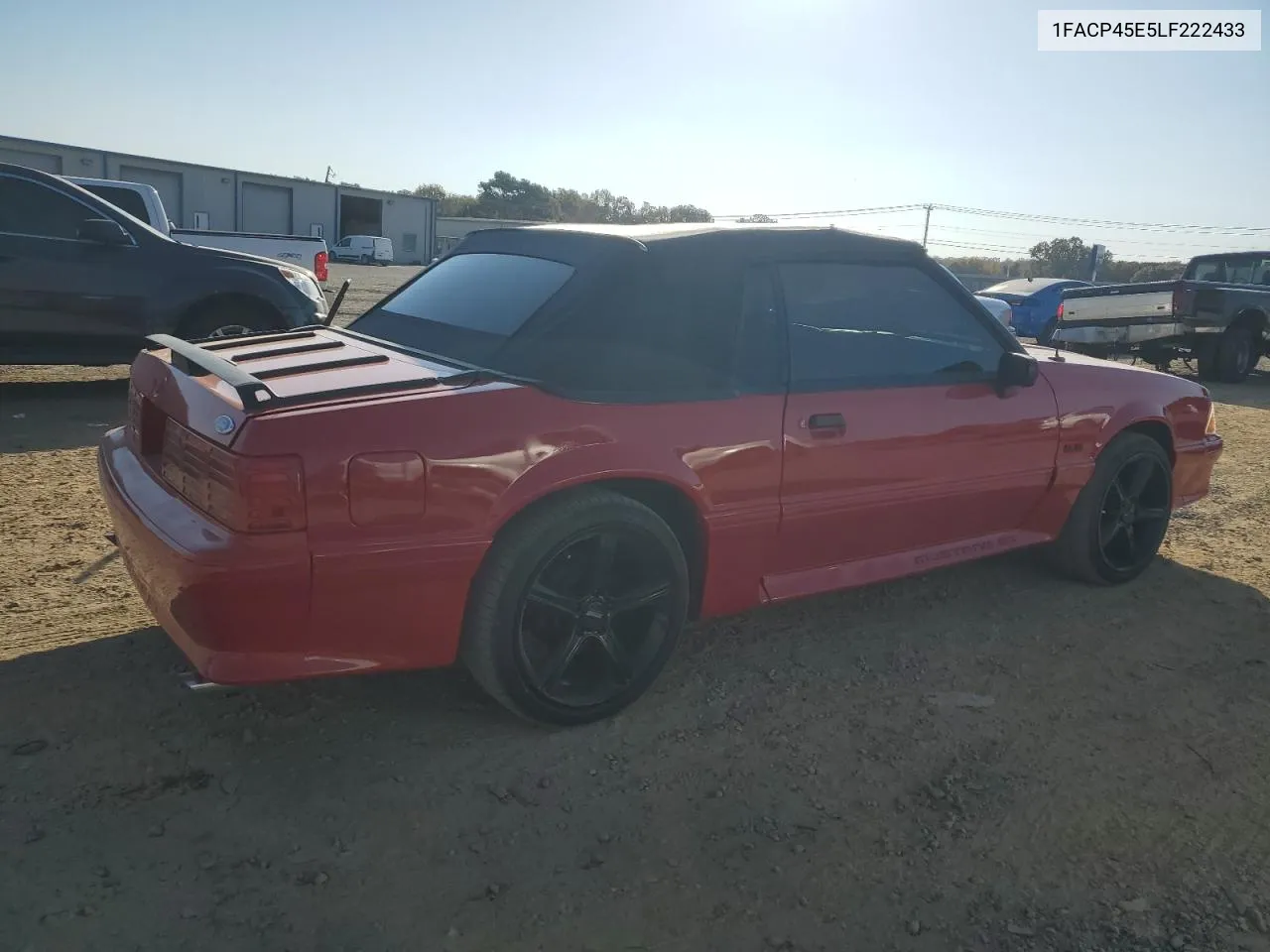 1990 Ford Mustang Gt VIN: 1FACP45E5LF222433 Lot: 77871634