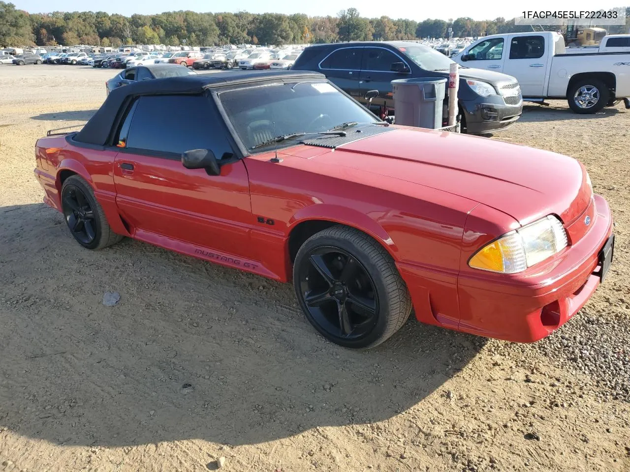 1990 Ford Mustang Gt VIN: 1FACP45E5LF222433 Lot: 77871634