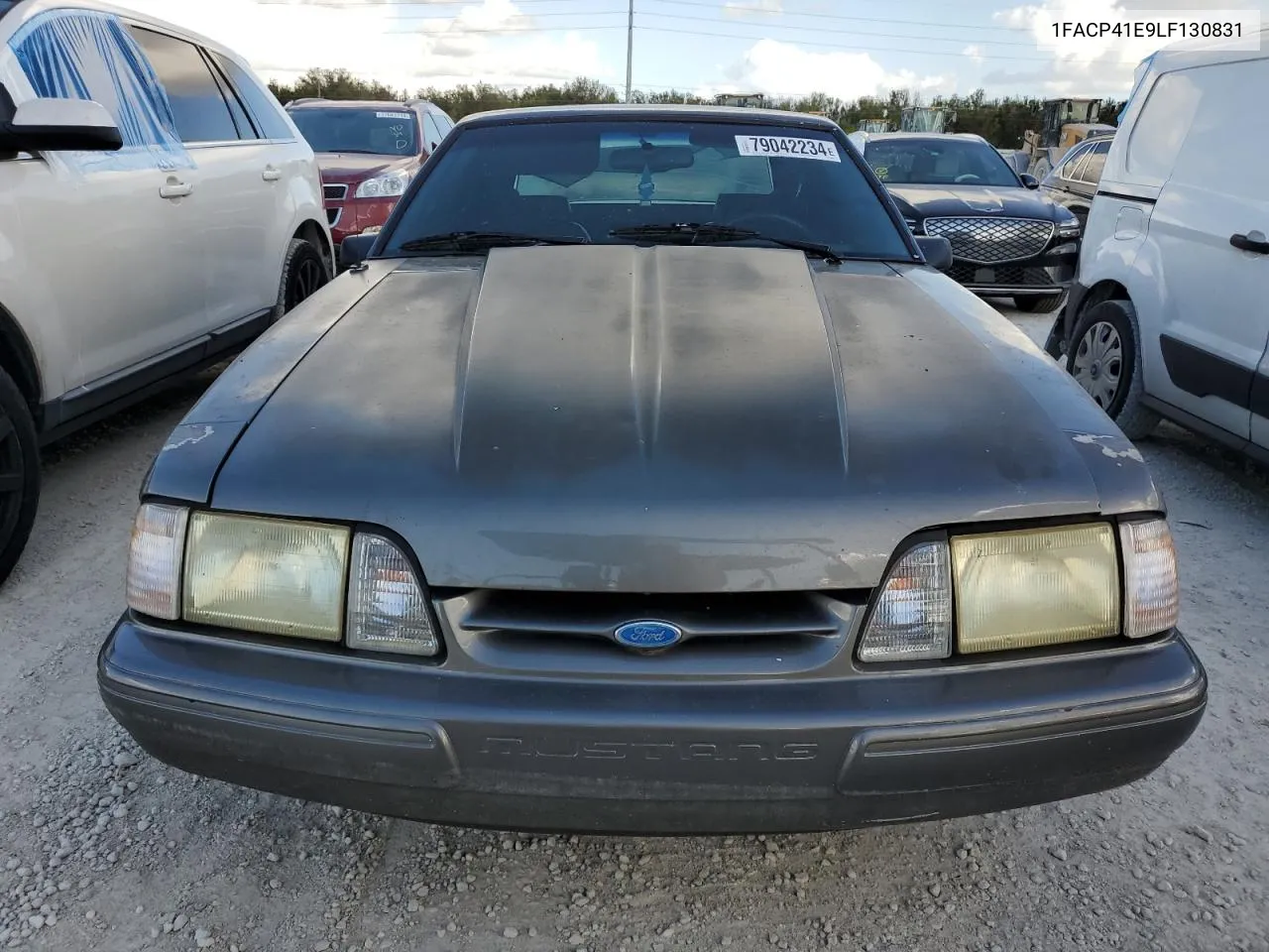 1990 Ford Mustang Lx VIN: 1FACP41E9LF130831 Lot: 79042234