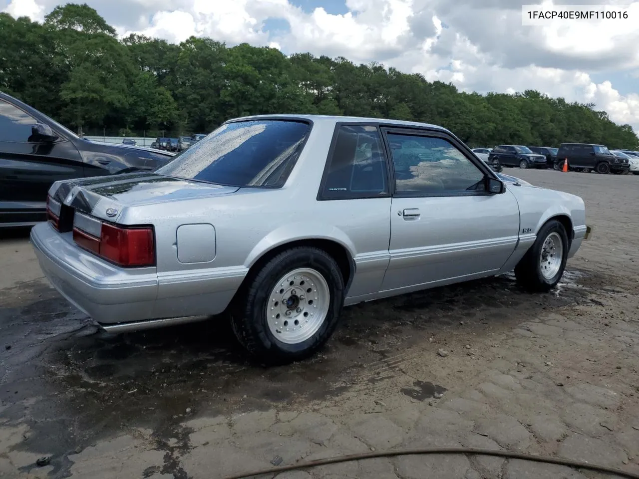 1991 Ford Mustang Lx VIN: 1FACP40E9MF110016 Lot: 57263954