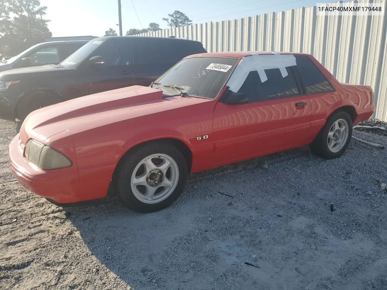 1991 Ford Mustang Lx VIN: 1FACP40MXMF179448 Lot: 73485044