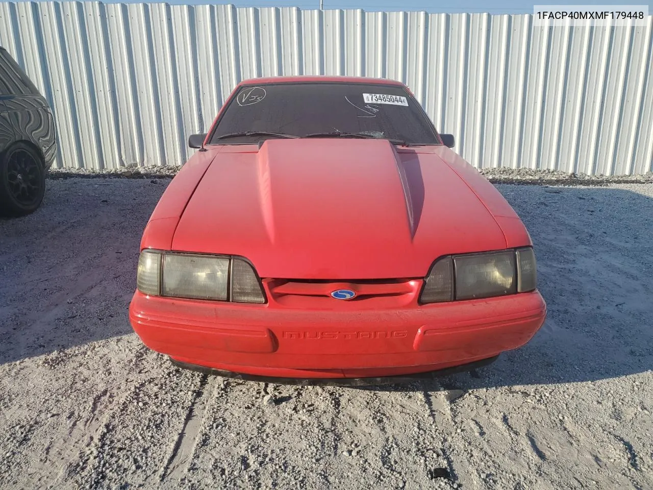 1991 Ford Mustang Lx VIN: 1FACP40MXMF179448 Lot: 73485044