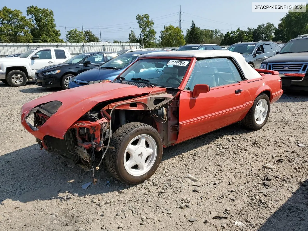 2FACP44E5NF151352 1992 Ford Mustang