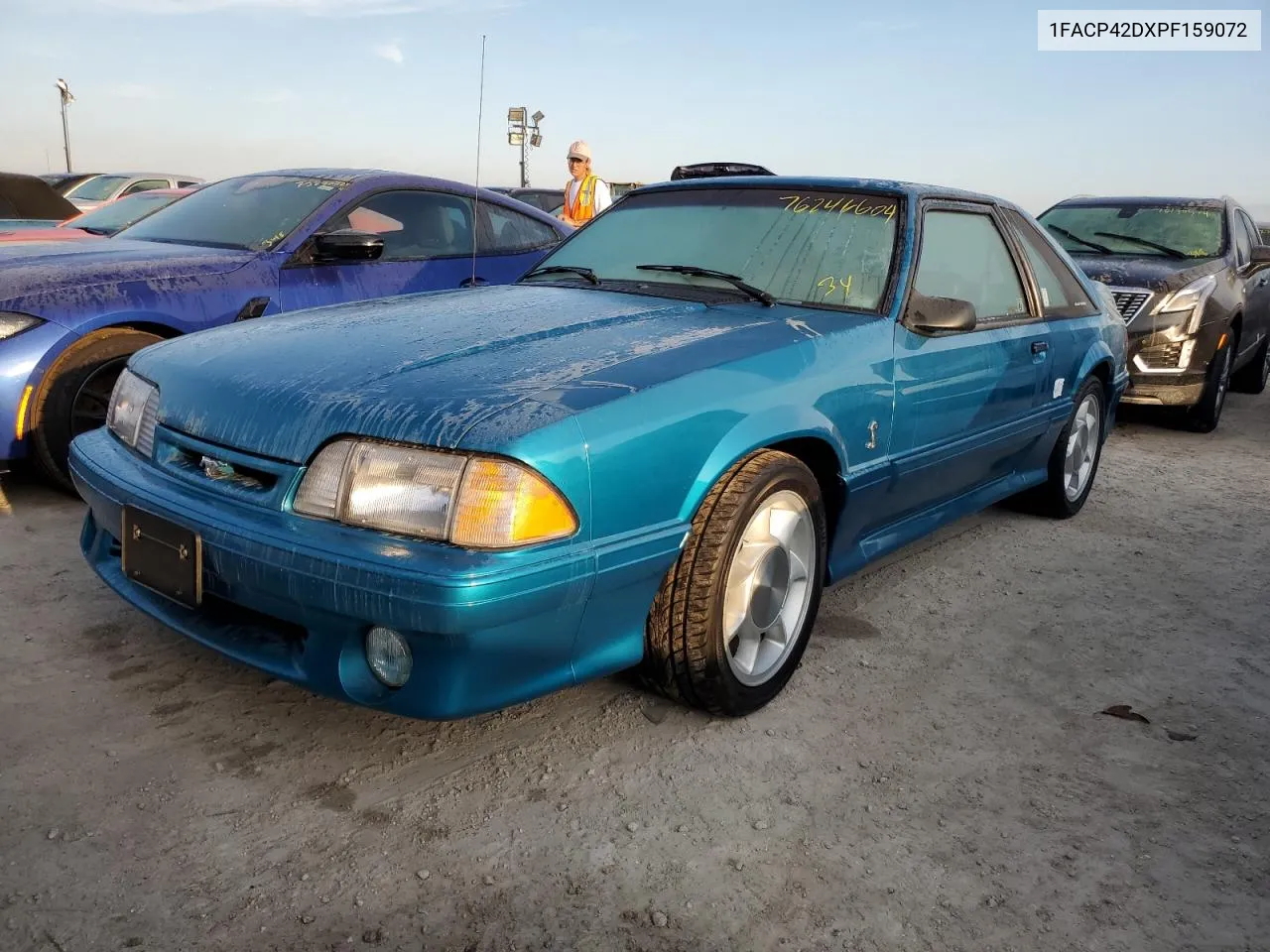 1993 Ford Mustang Cobra VIN: 1FACP42DXPF159072 Lot: 76246604