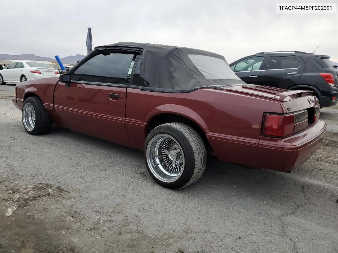 1993 Ford Mustang Lx VIN: 1FACP44M5PF202391 Lot: 79090634