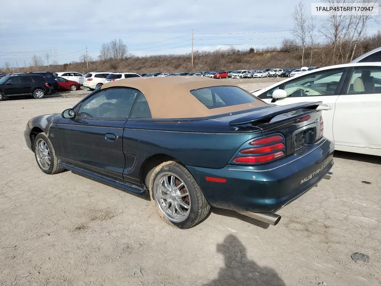 1994 Ford Mustang Gt VIN: 1FALP45T6RF170947 Lot: 40913084