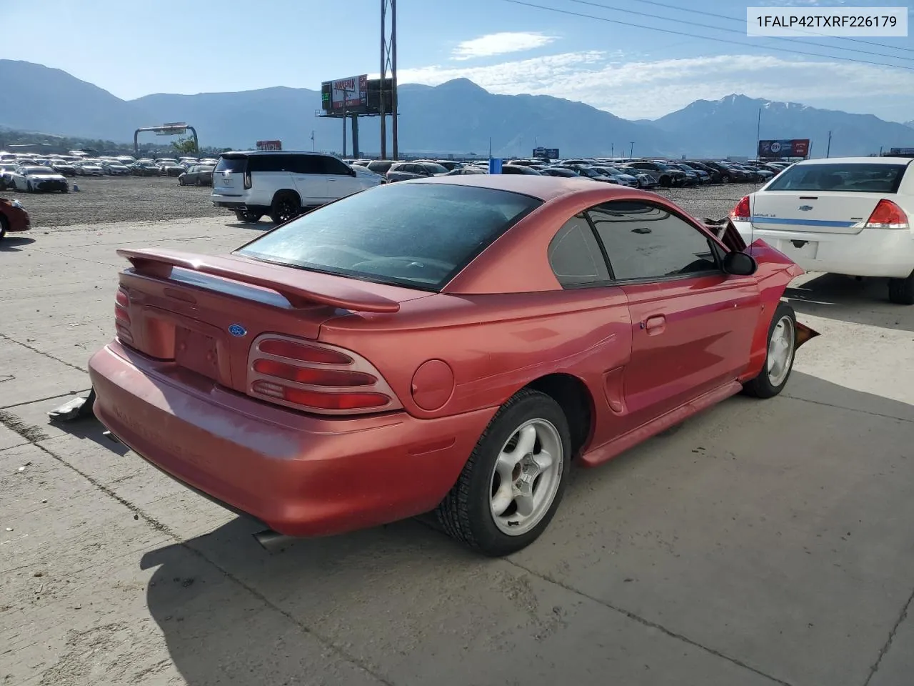 1994 Ford Mustang Gt VIN: 1FALP42TXRF226179 Lot: 57905014