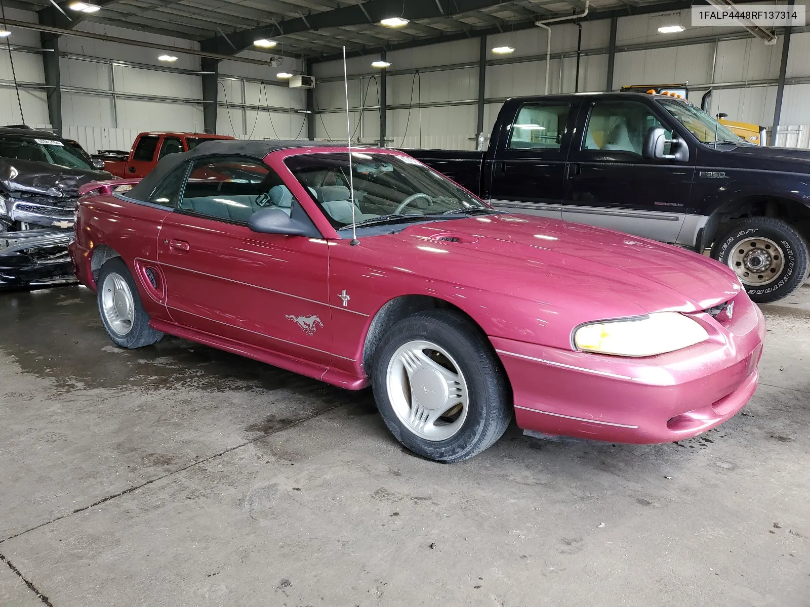 1994 Ford Mustang VIN: 1FALP4448RF137314 Lot: 68380424