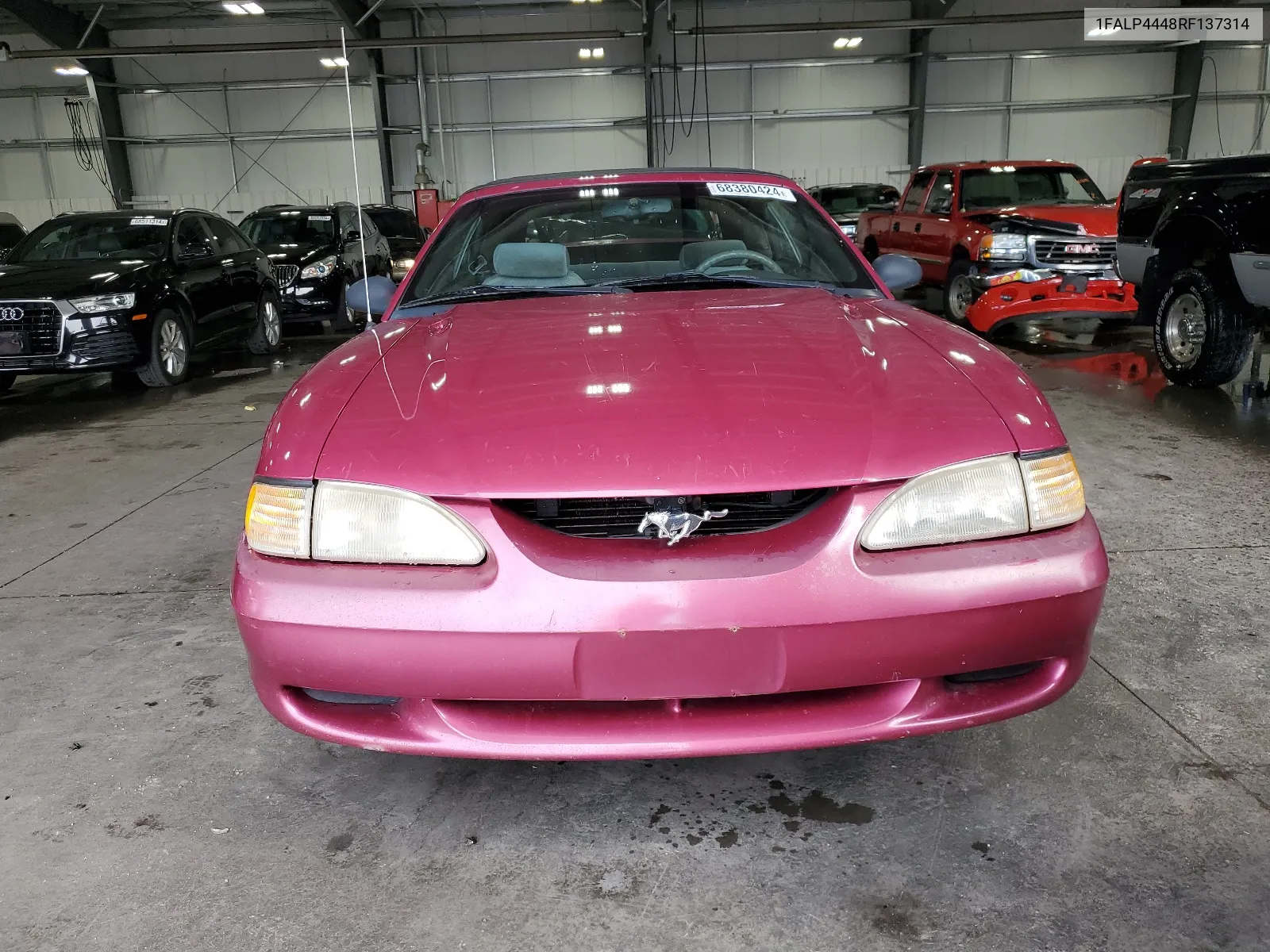 1994 Ford Mustang VIN: 1FALP4448RF137314 Lot: 68380424