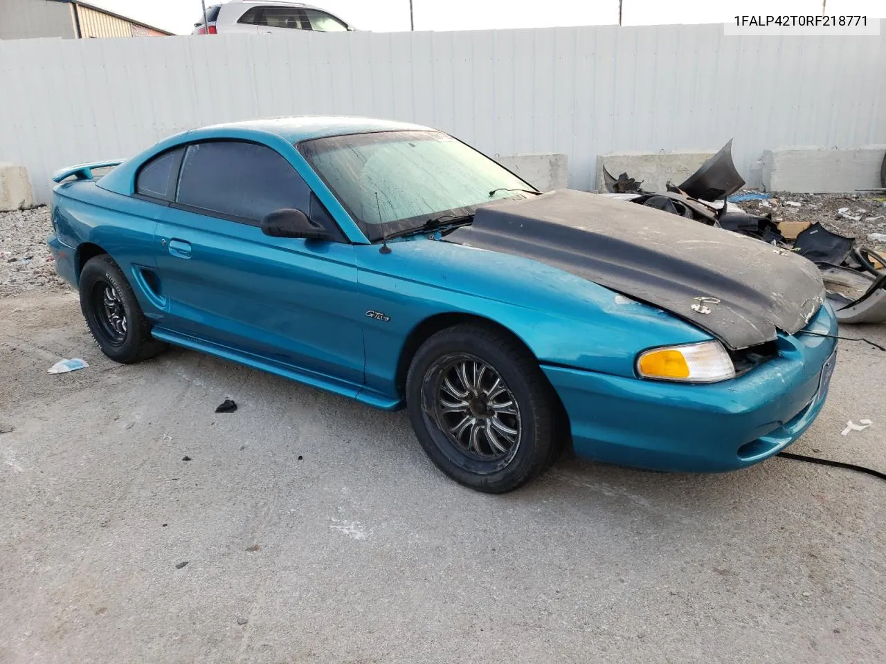 1994 Ford Mustang Gt VIN: 1FALP42T0RF218771 Lot: 68617063