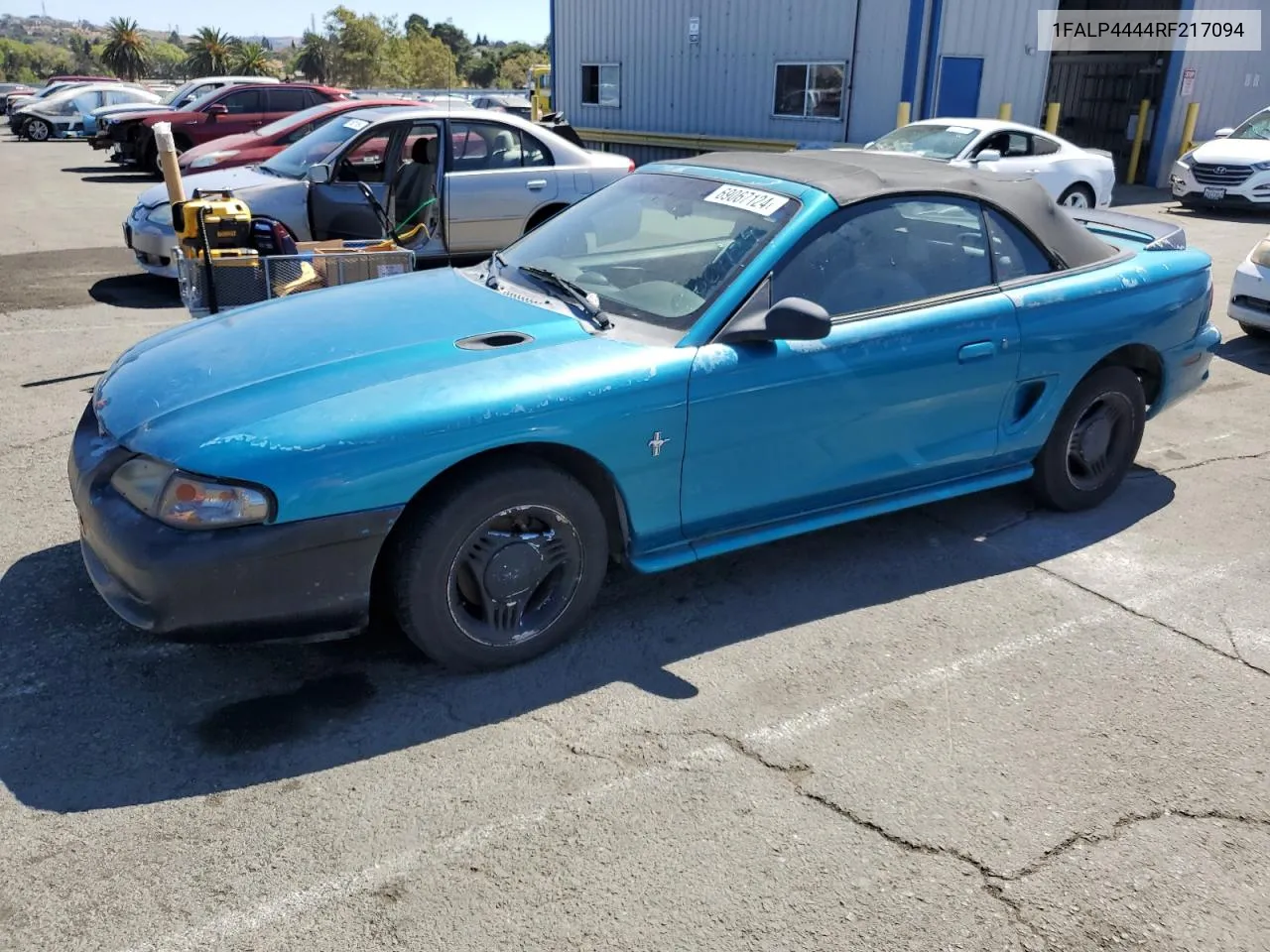 1994 Ford Mustang VIN: 1FALP4444RF217094 Lot: 69067124