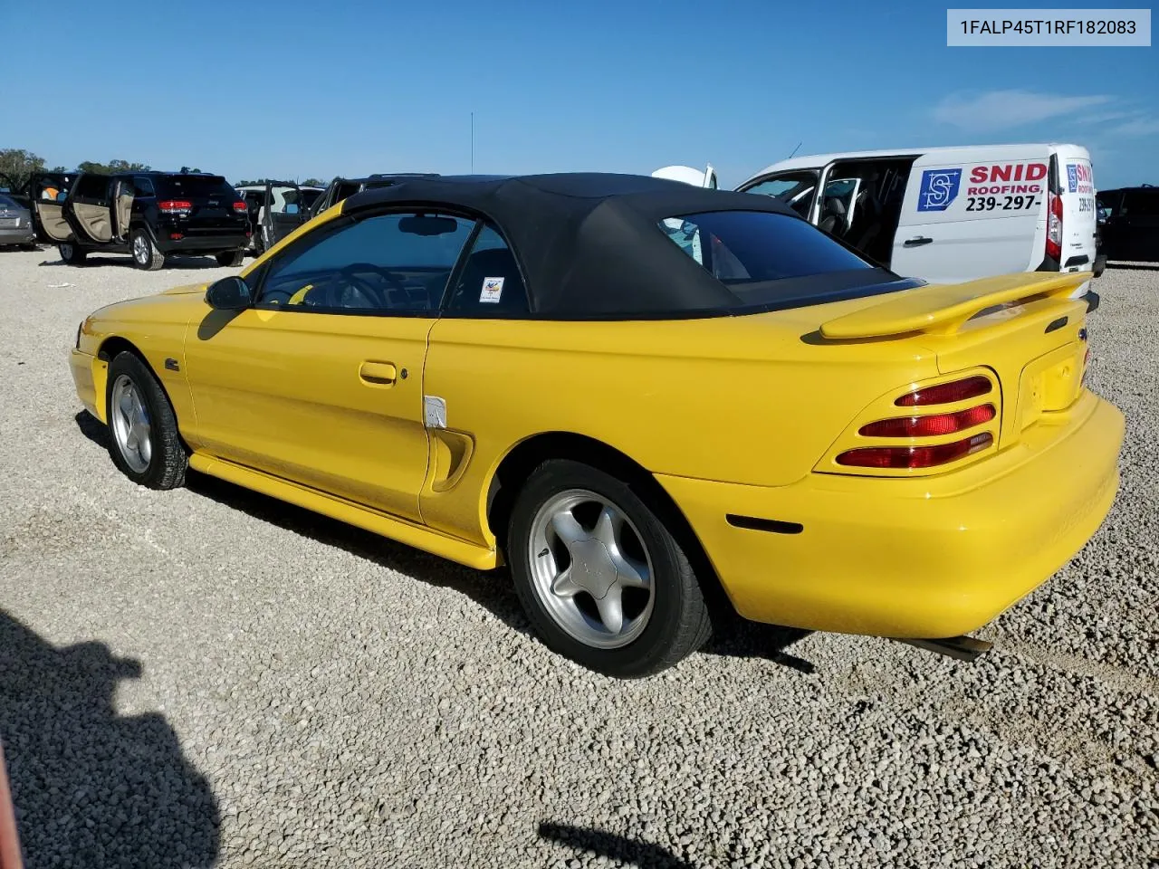 1994 Ford Mustang Gt VIN: 1FALP45T1RF182083 Lot: 73943994