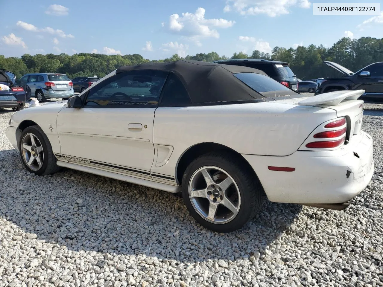 1994 Ford Mustang VIN: 1FALP4440RF122774 Lot: 75004784