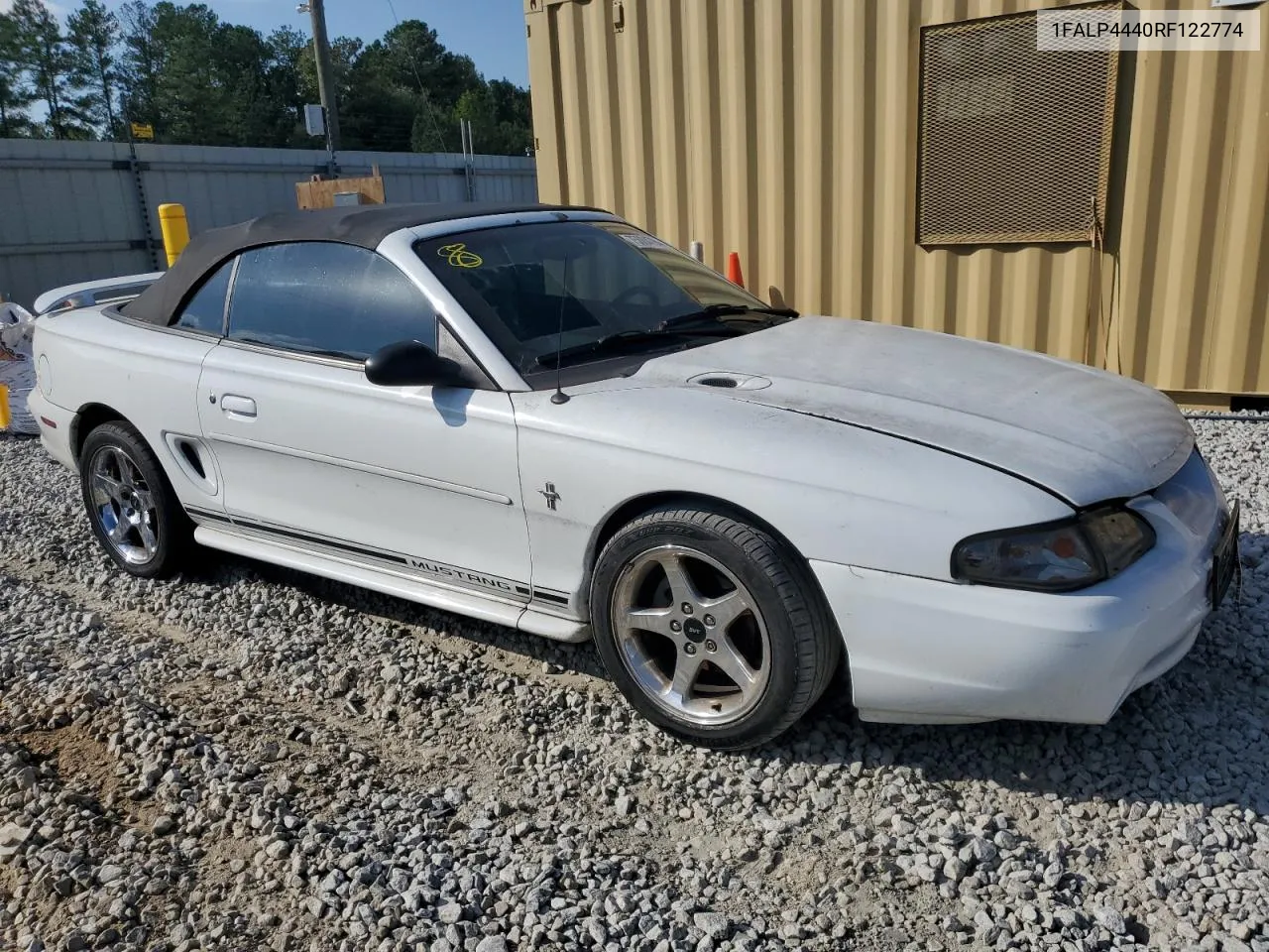 1994 Ford Mustang VIN: 1FALP4440RF122774 Lot: 75004784