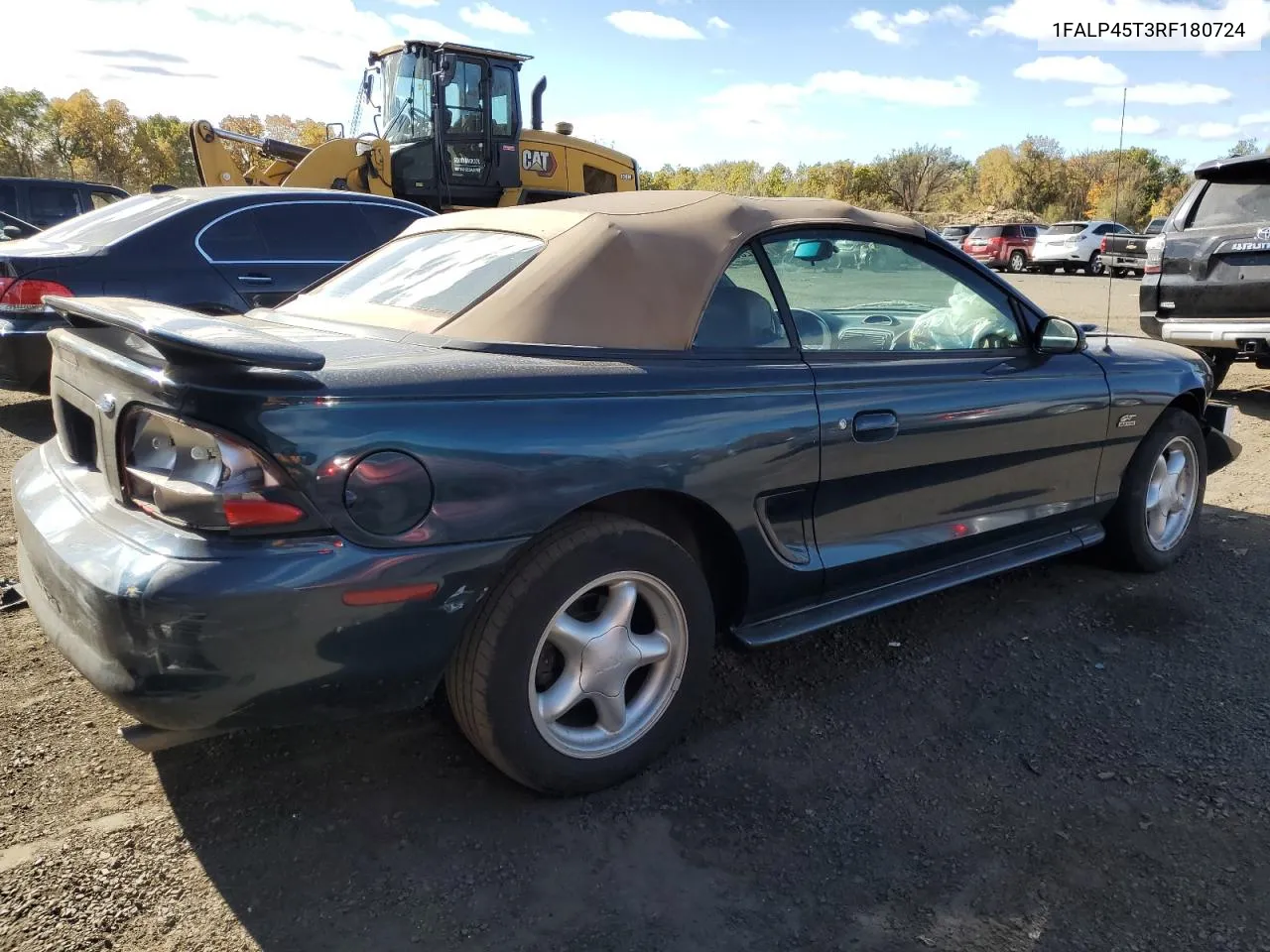 1994 Ford Mustang Gt VIN: 1FALP45T3RF180724 Lot: 76495144