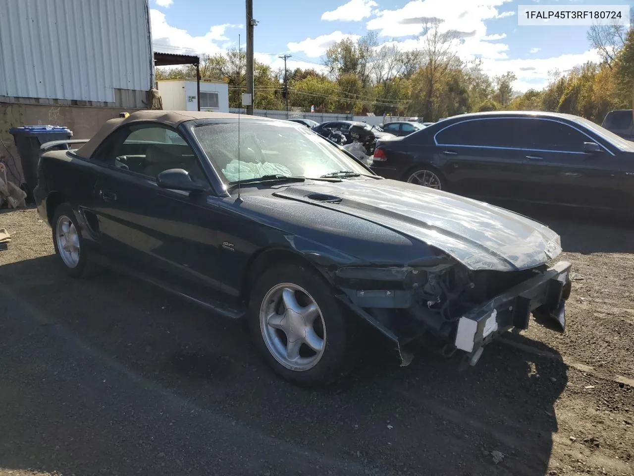 1994 Ford Mustang Gt VIN: 1FALP45T3RF180724 Lot: 76495144