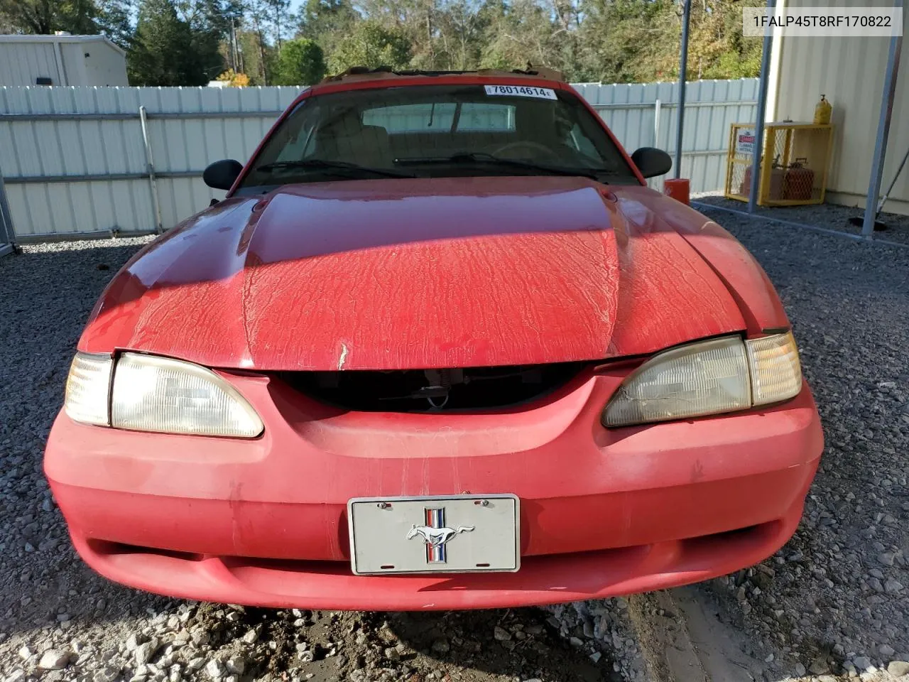 1994 Ford Mustang Gt VIN: 1FALP45T8RF170822 Lot: 78014614