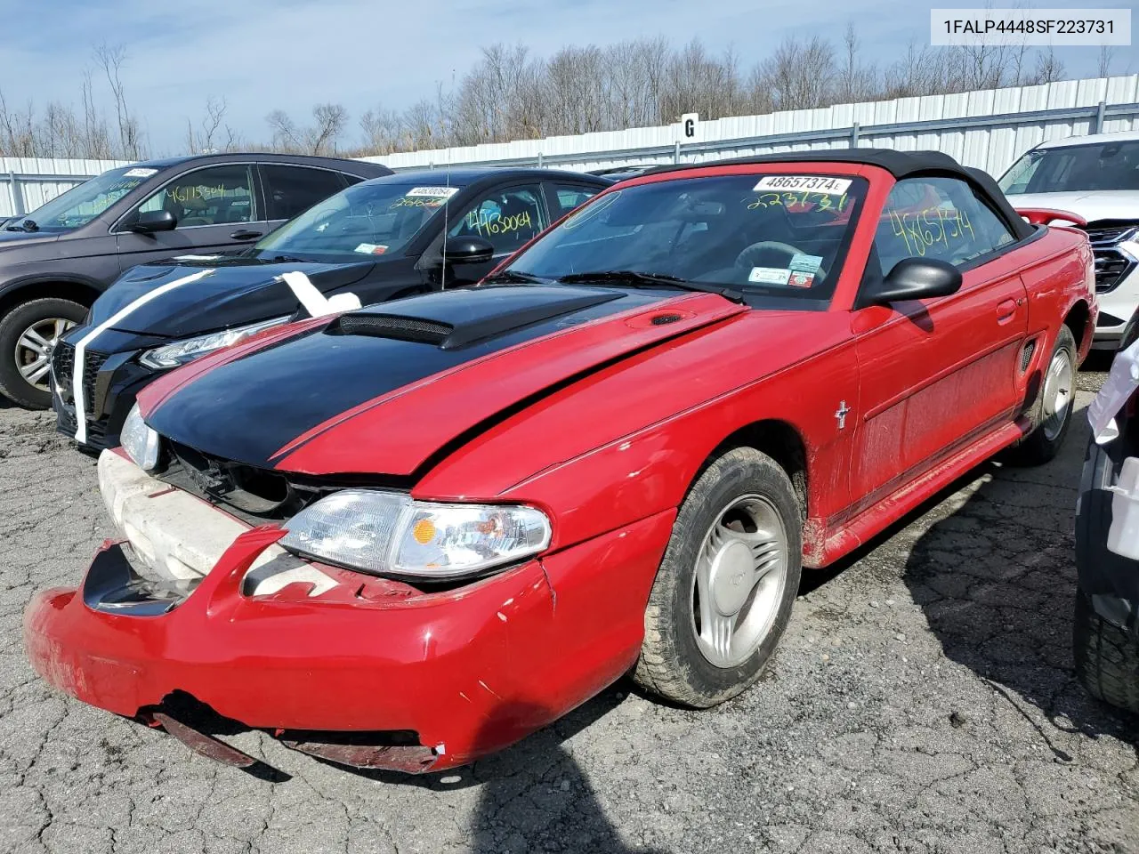 1995 Ford Mustang VIN: 1FALP4448SF223731 Lot: 48657374