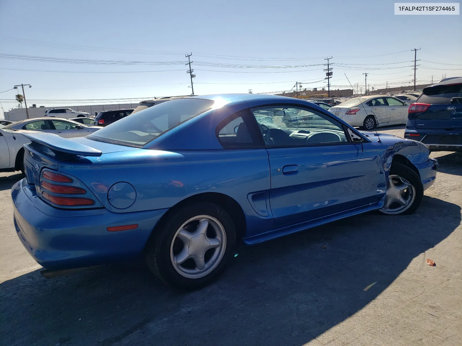 1995 Ford Mustang Gt VIN: 1FALP42T1SF274465 Lot: 65450864