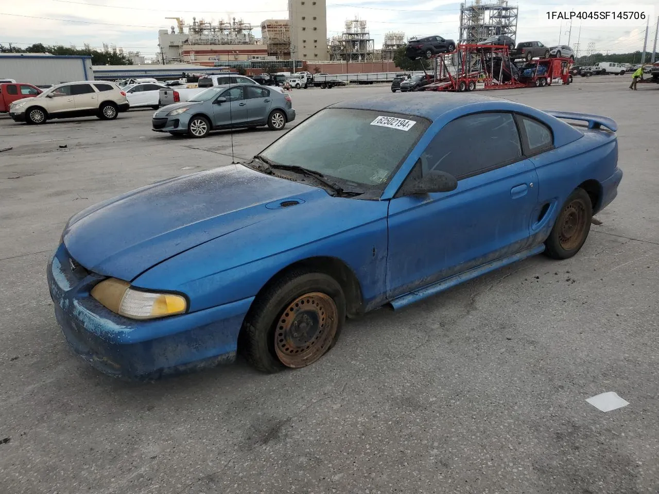 1995 Ford Mustang VIN: 1FALP4045SF145706 Lot: 69829614