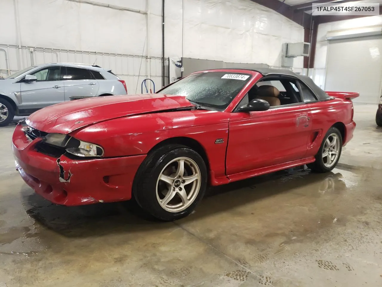 1995 Ford Mustang Gt VIN: 1FALP45T4SF267053 Lot: 70833874