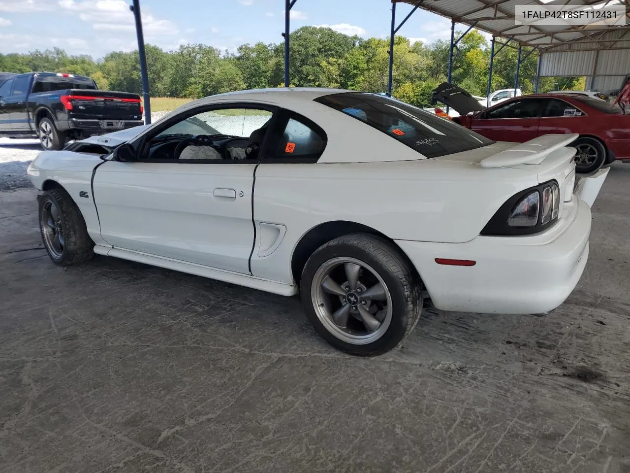 1995 Ford Mustang Gt VIN: 1FALP42T8SF112431 Lot: 71635114