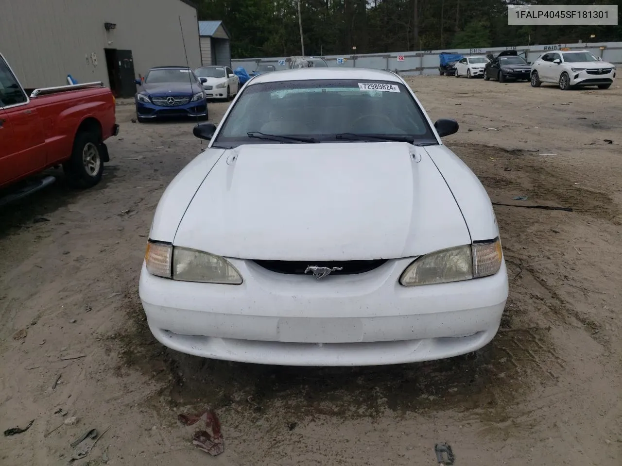 1995 Ford Mustang VIN: 1FALP4045SF181301 Lot: 72989824