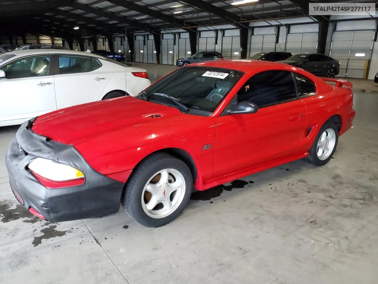 1995 Ford Mustang Gt VIN: 1FALP42T4SF277117 Lot: 73212914