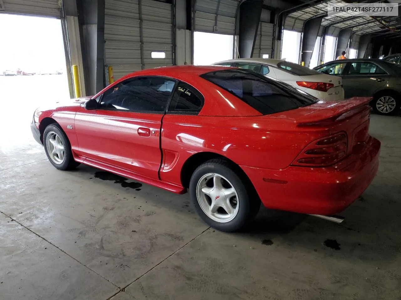 1995 Ford Mustang Gt VIN: 1FALP42T4SF277117 Lot: 73212914