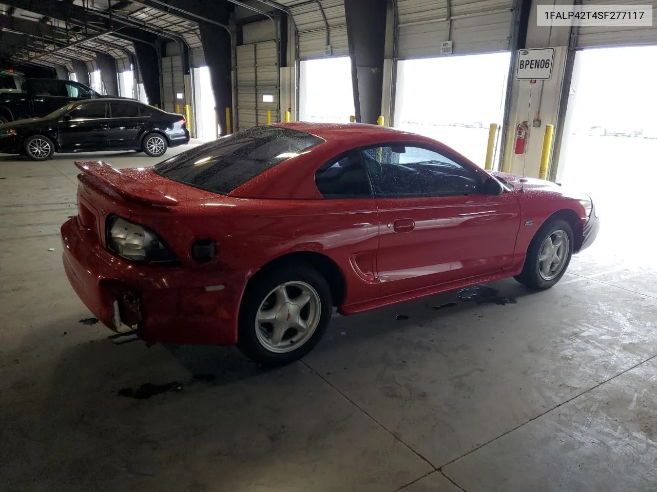 1995 Ford Mustang Gt VIN: 1FALP42T4SF277117 Lot: 73212914