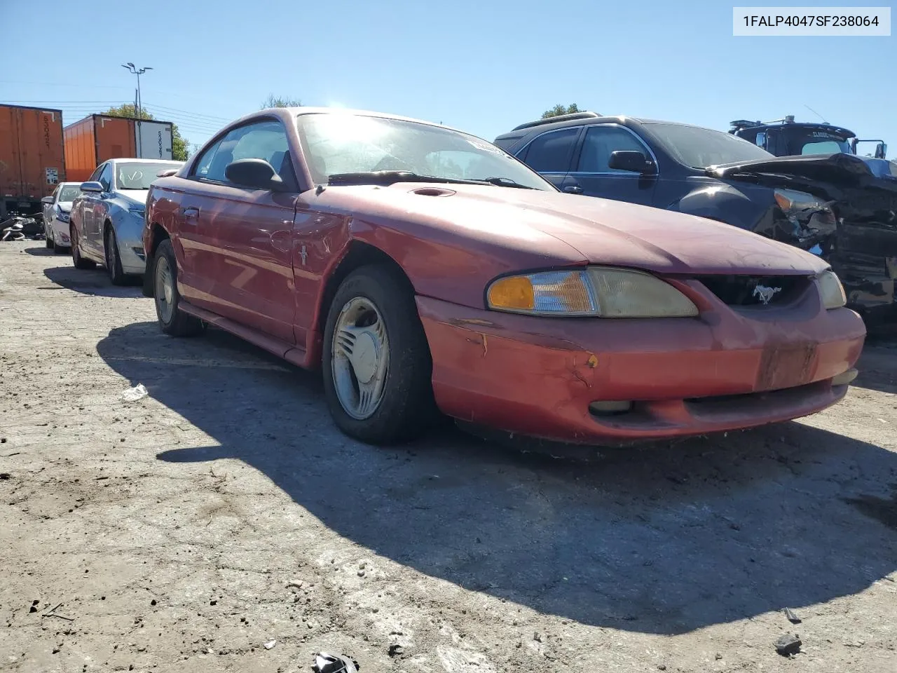 1995 Ford Mustang VIN: 1FALP4047SF238064 Lot: 74440534