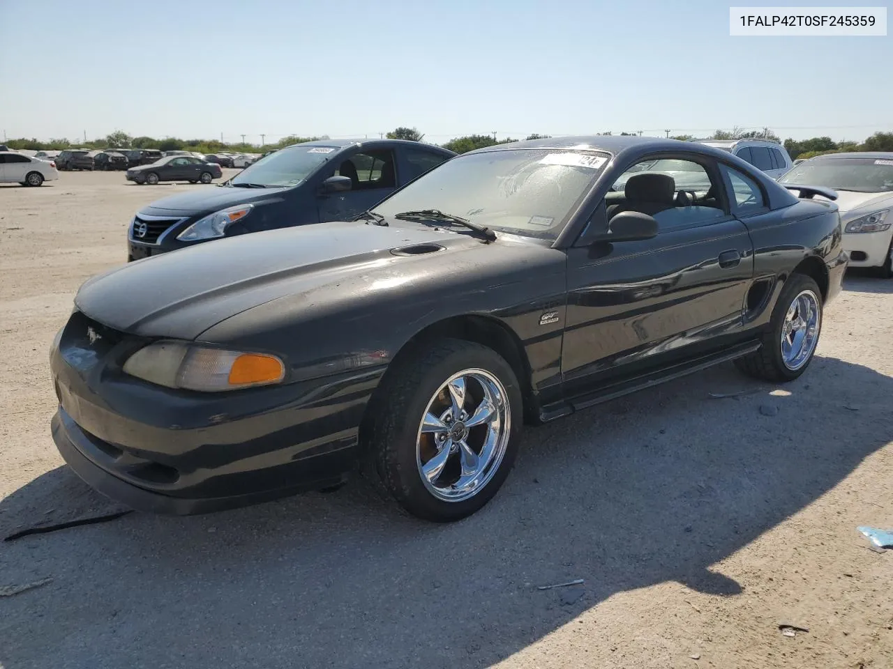 1995 Ford Mustang Gt VIN: 1FALP42T0SF245359 Lot: 76136324