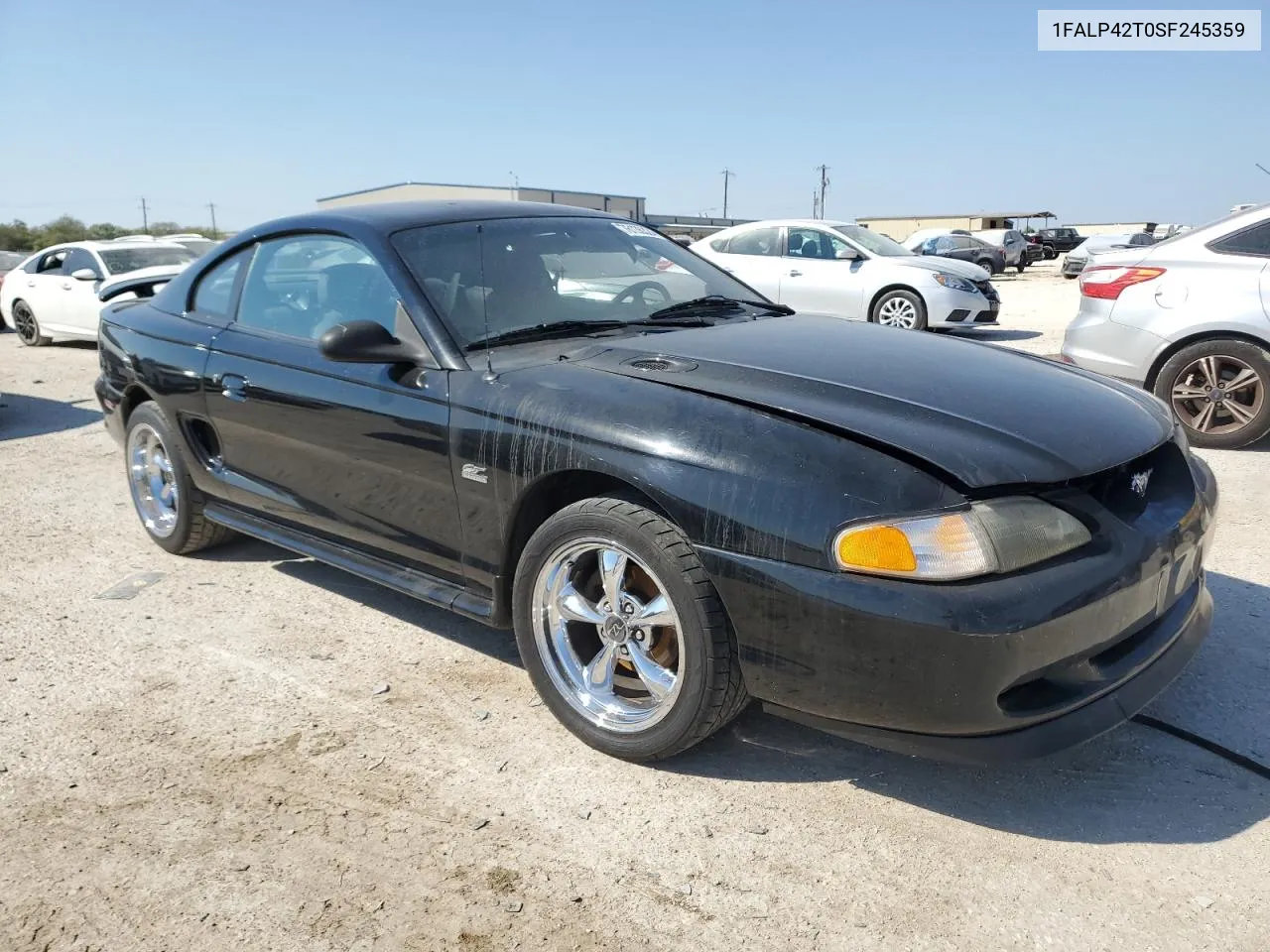 1995 Ford Mustang Gt VIN: 1FALP42T0SF245359 Lot: 76136324