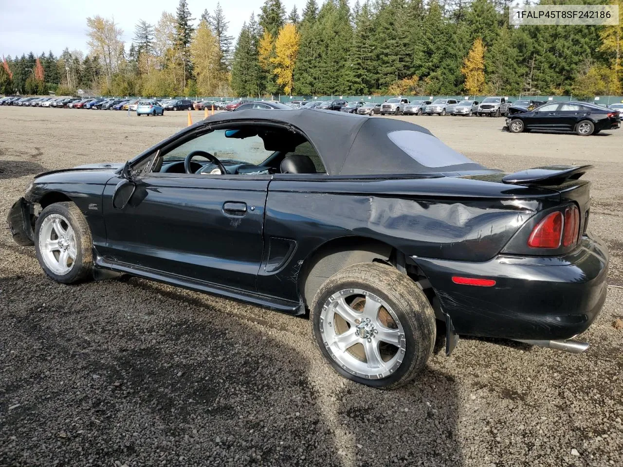 1995 Ford Mustang Gt VIN: 1FALP45T8SF242186 Lot: 77790924