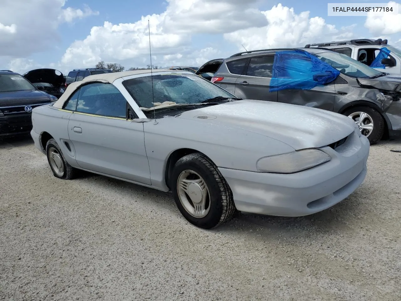 1995 Ford Mustang VIN: 1FALP4444SF177184 Lot: 78695874