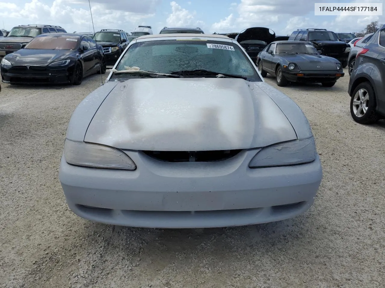 1995 Ford Mustang VIN: 1FALP4444SF177184 Lot: 78695874