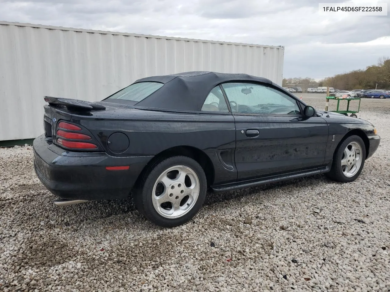 1995 Ford Mustang Cobra Svt VIN: 1FALP45D6SF222558 Lot: 78953064