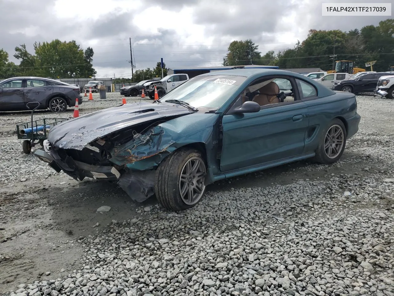 1996 Ford Mustang Gt VIN: 1FALP42X1TF217039 Lot: 72405164