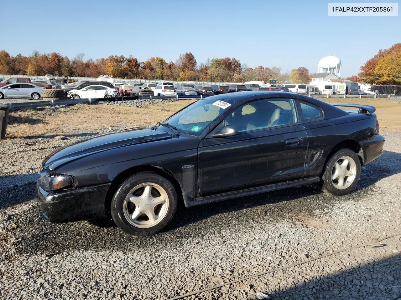 1996 Ford Mustang Gt VIN: 1FALP42XXTF205861 Lot: 77157834