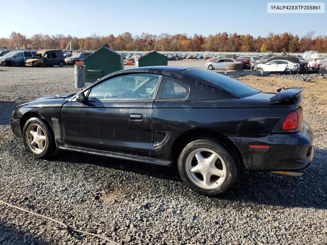 1996 Ford Mustang Gt VIN: 1FALP42XXTF205861 Lot: 77157834